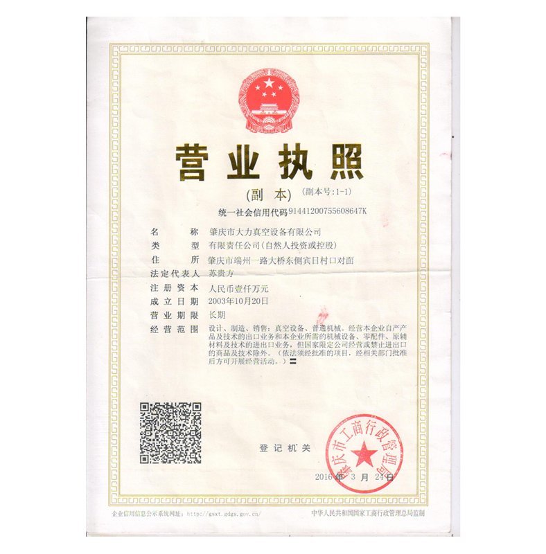 business license